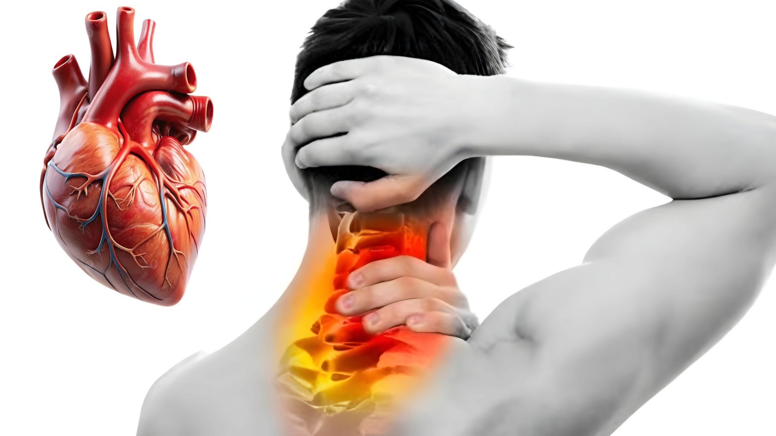 ما العلاقة بين ألم الرقبة وأمراض القلب؟